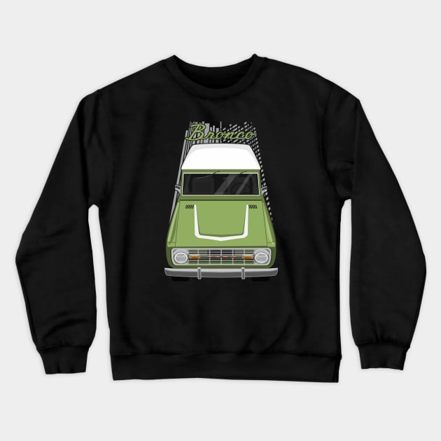 Ford Bronco 1st gen - New Lime Crewneck Sweatshirt by V8social